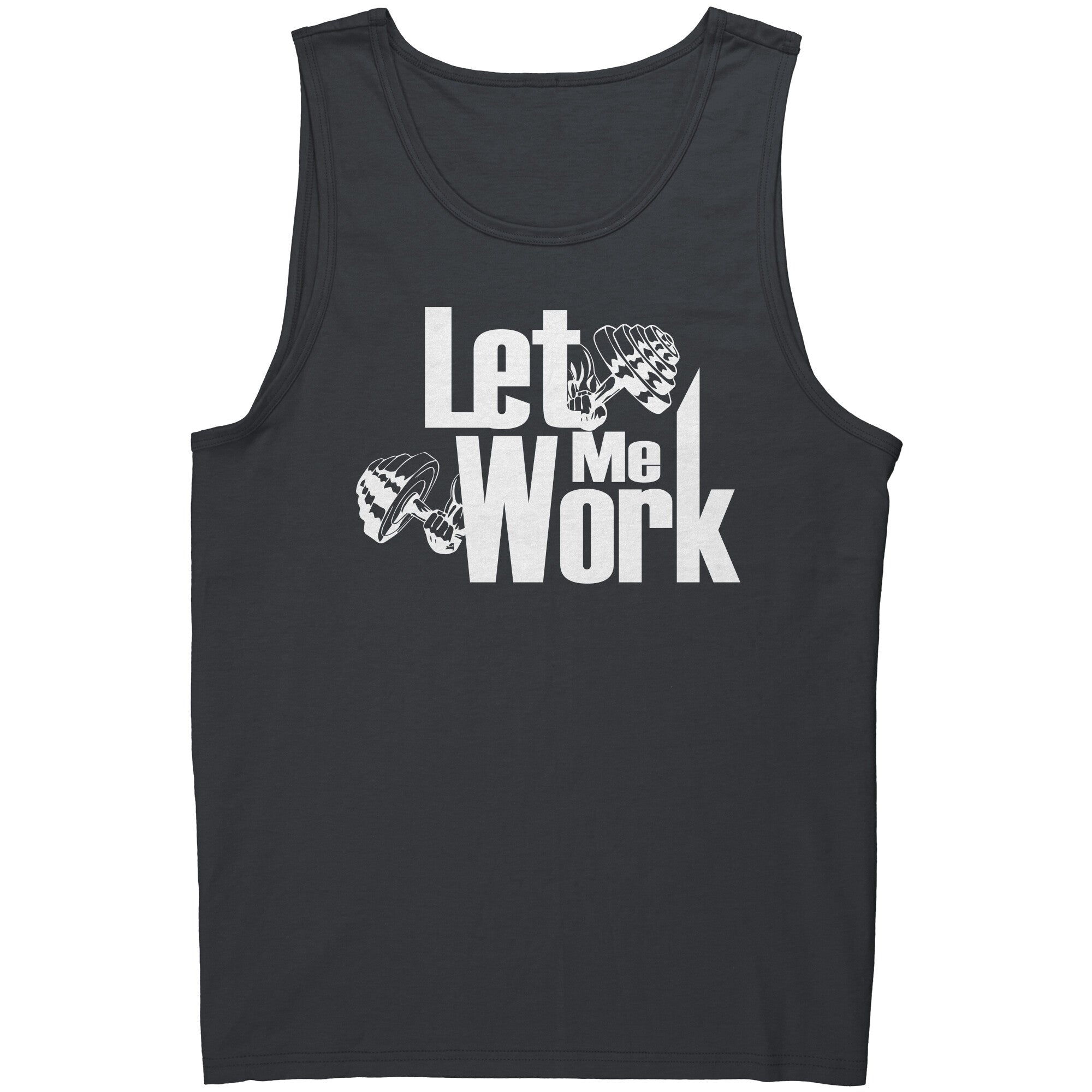 Let Me Work Men's Tank Top
