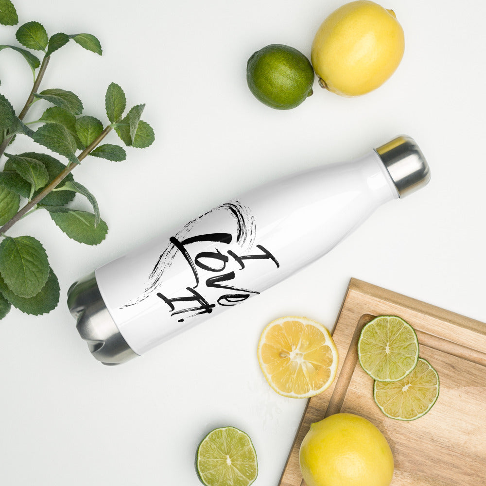 I Love It Rocker Stainless Steel Water Bottle